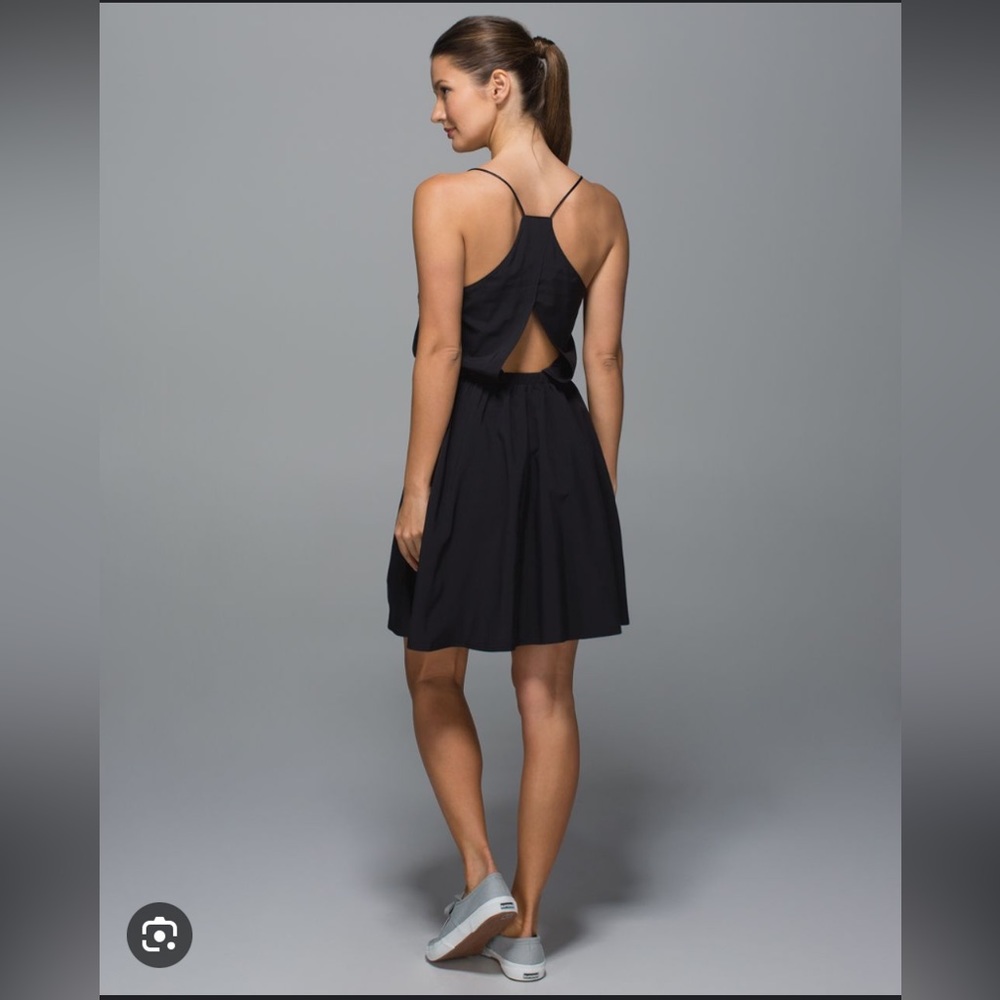 Lululemon city summer dress, size 6, black
